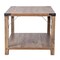 Flash Furniture Rustic Oak Coffee Table with Black Metal Accents ZG-037-OAK-GG - alternate 5